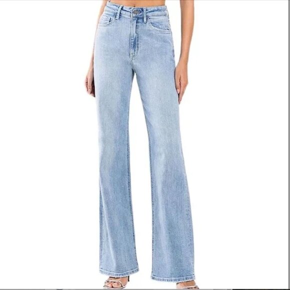 Flying Monkey - 90's Stretch Vintage Flare Jeans - F4426 - Picture 1 of 11